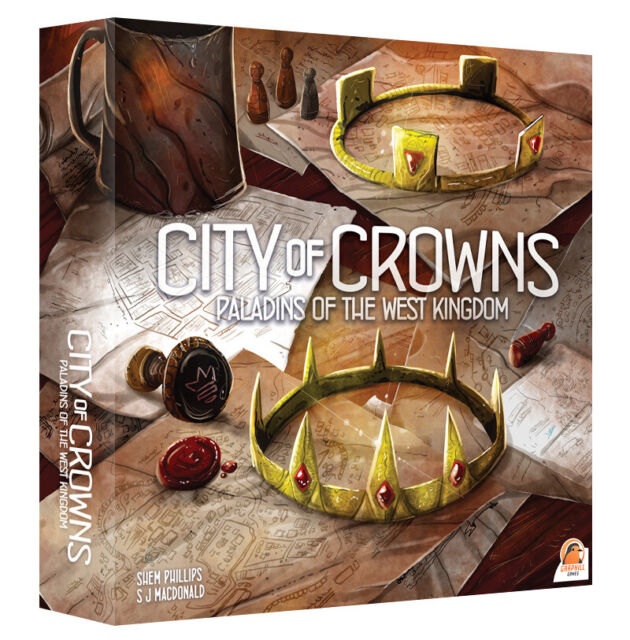 Paladins of the West Kingdom: City of Crowns (Board Game Expansion)