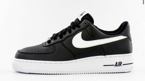 Size 11.5 - Nike Air Force 1 '07 AN20 Black White for sale online | eBay