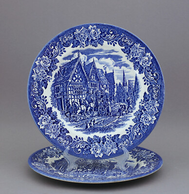 Ein Speiseteller 24,5  English Ironstone EIT Dickens Series, David Copperfield
