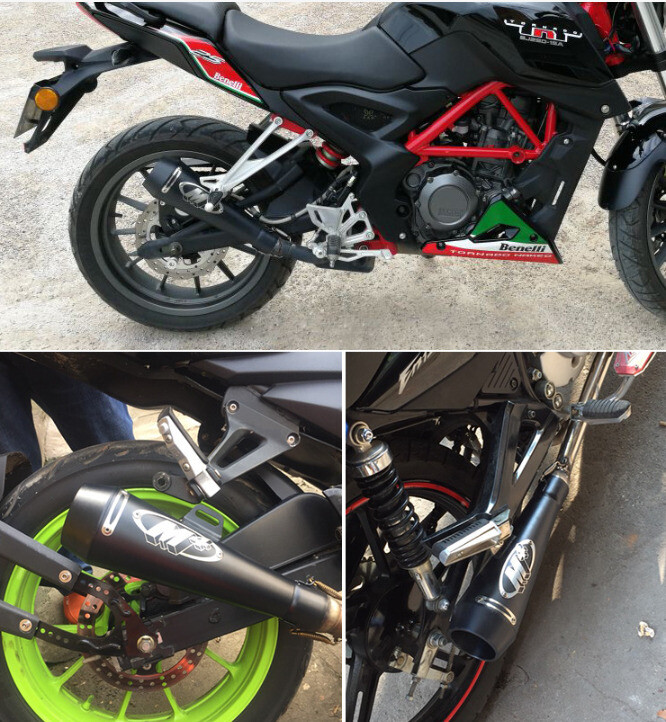 55mm Motorcycle PIPE DB Killer Silencer Noise Sound Eliminator Exhaust Adjustable Muffler Racing Modified Motorbike Esc I.194227345
