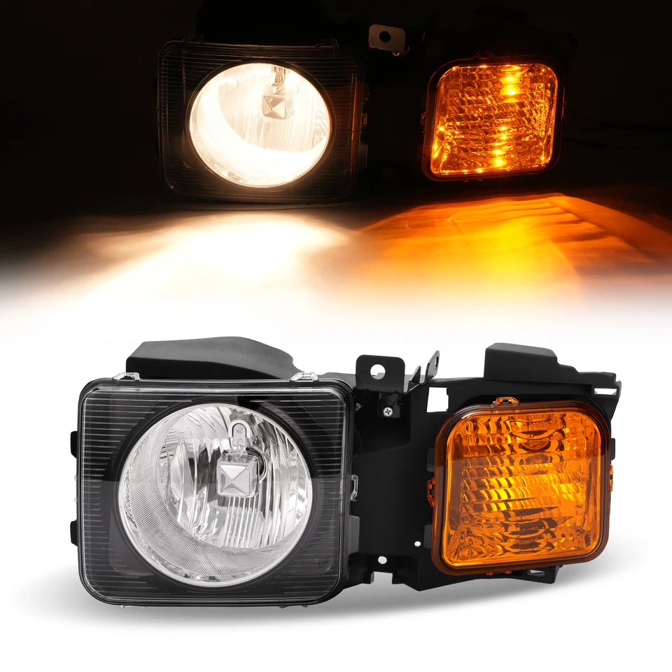 Faro para Hummer H3 2006 07 08-2010 y H3T 2009-2010 lado del conductor con bombilla nuevo Foto 2 de 4