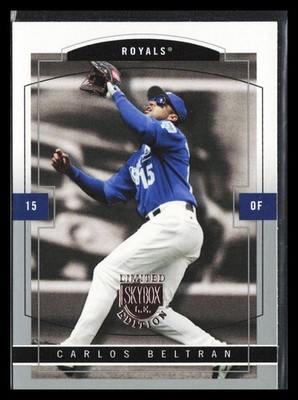 2004 SkyBox LE Carlos Beltran #12 Retail