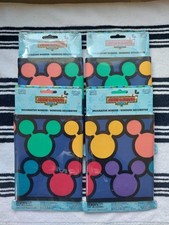 Vtg Disney At Home Mickey Mouse Wall Border 4 Packs New Borden Silhouette
