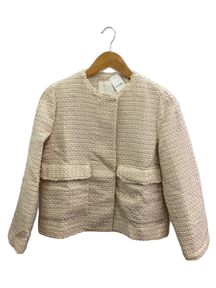 Giacca TOMORROWLAND altra etichettata 2022SS filato misto tweed senza colletto 36 IVO usata