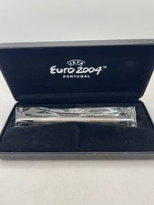 Delta Ballpoint Pen Sterling Silver 925 UEFA Euro 2004 Portugal Made in Italy