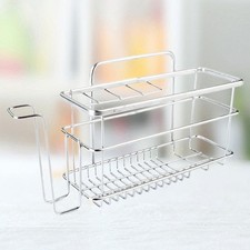 Suction Cup Storage Holder Toothbrush Rack Stainless Steel Shelves