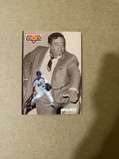 1992 Pinnacle Baseball The Idols #590 David Cone Jackie Gleason