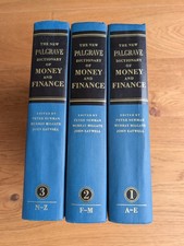 The New Palgrave Dictionary Of Money And Fina...