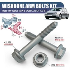 Front Suspension Wishbone Arm Bolts For VW Golf Mk4 Audi A3 N10262202, N90484004