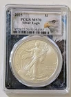 2025 PCGS MS 70 SILVER EAGLE 1 OZ EAGLE LABEL COIN SKU 972977.70/51054357