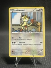 Meowth BW35 Black & White Black Star Promo Pokemon Card on eBay