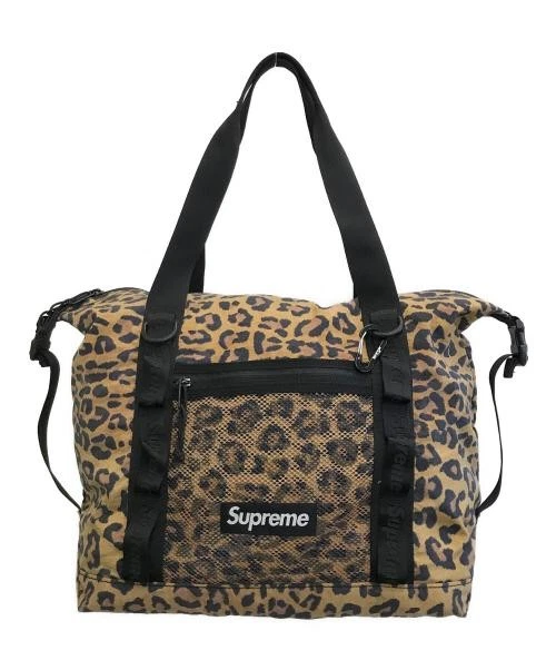 Sac fourre tout zippé léopard suprême homme