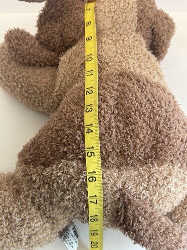 Peluche vintage Russ Berrie FLOPS cucciolo cane grande 18" Luv animali domestici berretto usato in ottime condizioni - Foto 3 di 4
