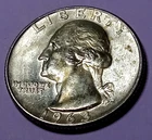 🟅 UNC 1963 D 90% Silver Wash. 25¢ - 63-Year-Old Coin FREE SHIP