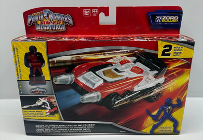 Power Rangers Super Megaforce Delta Runner Zord Bandai 2013 OVP