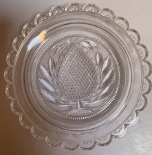 Pre-Owned Pairpoint Cup Plate Nye 83 Clear 364