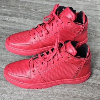 B2 Original Creative Recreation Red Suede High Top Mens Sneakers US 12