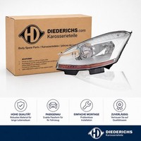 Hauptscheinwerfer Links Diederichs 4072683 FÜR CitroËN Frontscheinwerfer