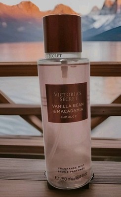 Victoria's Secret Vanilla Bean & Macadamia Fine Fragrance Mist Body Spray 8.4 Oz