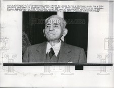 1963 Press Photo Amos Alonzo Stagg age 101 at Stockton Lions Club in CA