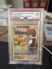 2019 POKEMON PIKACHU SUN & MOON COSMIC ECLIPSE #241 FA SECRET RARE  - PSA 9