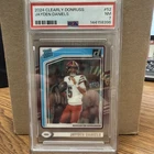 2024 Panini Clearly Donruss - Rated Rookie Jayden Daniels #52 (RC)