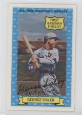 1970 Rold Gold All-Time Baseball Greats George Sisler #5 HOF