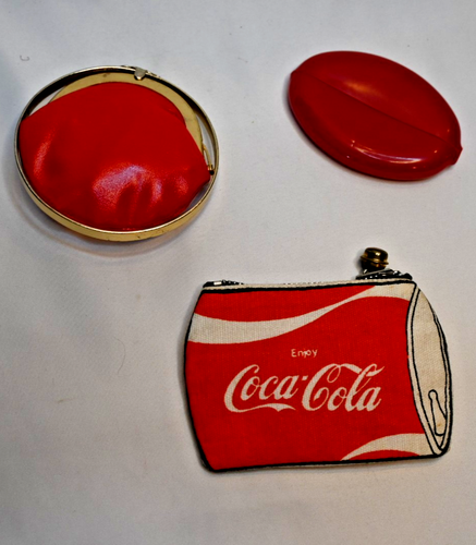 Portamonete Coca Cola - Scelta di 3 - Vintage - Foto 2 di 12