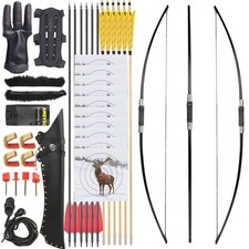 64.5'' Takedown English Longbow 20-120lbs Bow Hunting Target Adult  Archery 