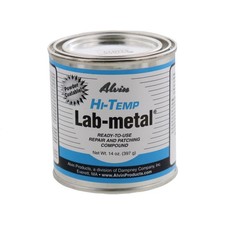 Alvin 14 oz Lab Metal Repair and Patching Compound Withstands Temps Up To 1000F