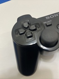 OEM Sony PS3 Controller Genuine DualShock 3 - Tested-  Black