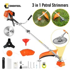 52CC 3-in-1 Hedge Trimmer Multi Tool Petrol Strimmer BrushCutter Garden 2-Stroke