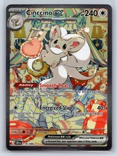 Cinccino ex 119/086 Holo Special Illustration Rare Chaos Rising Pokemon NM