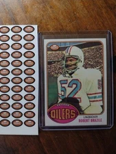 Custom Made Football ROOKIE Stickers For Toploaders And Binders 25 Ct