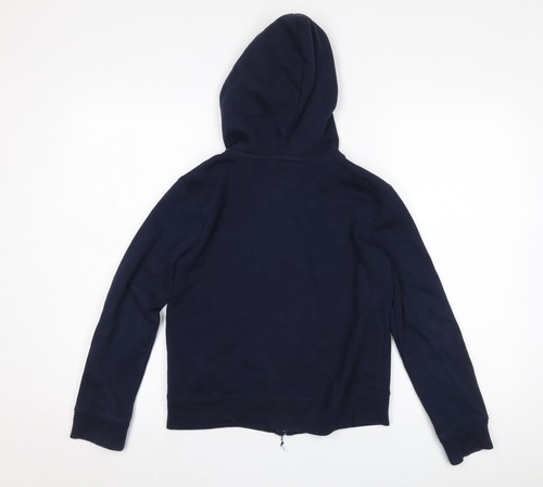 GAP Girls Blue XL Logo Full Zip Hoodie - Picture 2 of 12