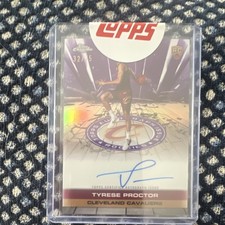 2025 - 2026 Topps Chrome Basketball Tyrese Proctor Green Purple Auto TAUR2-TP 