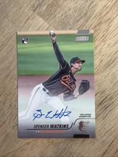 Spenser Watkins 2022 Topps Stadium Club Auto #SCBA-SW Baltimore Orioles Rookie