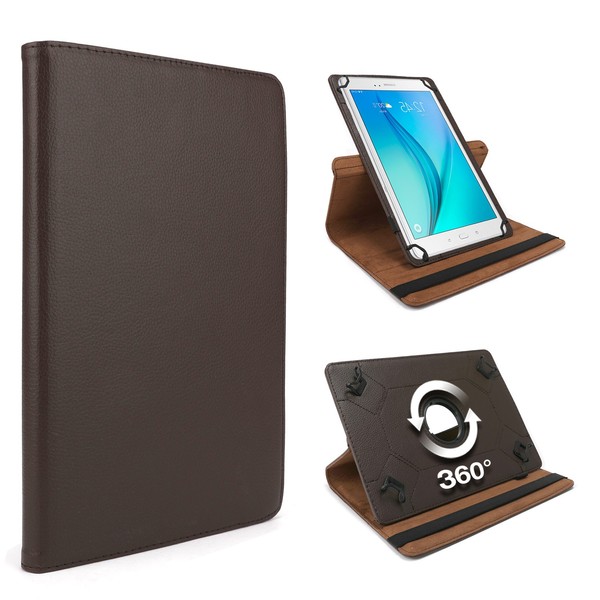 SchutzhüLle FüR Samsung SM-T525 Galaxy Tab Pro 10.1 Braun Schutzcase-image