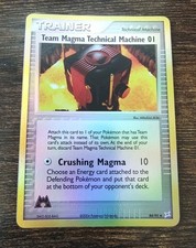 Team Magma Technical Machine 01 84/95 EX Magma Vs Aqua Reverse Holo Pokemon NM-M on eBay