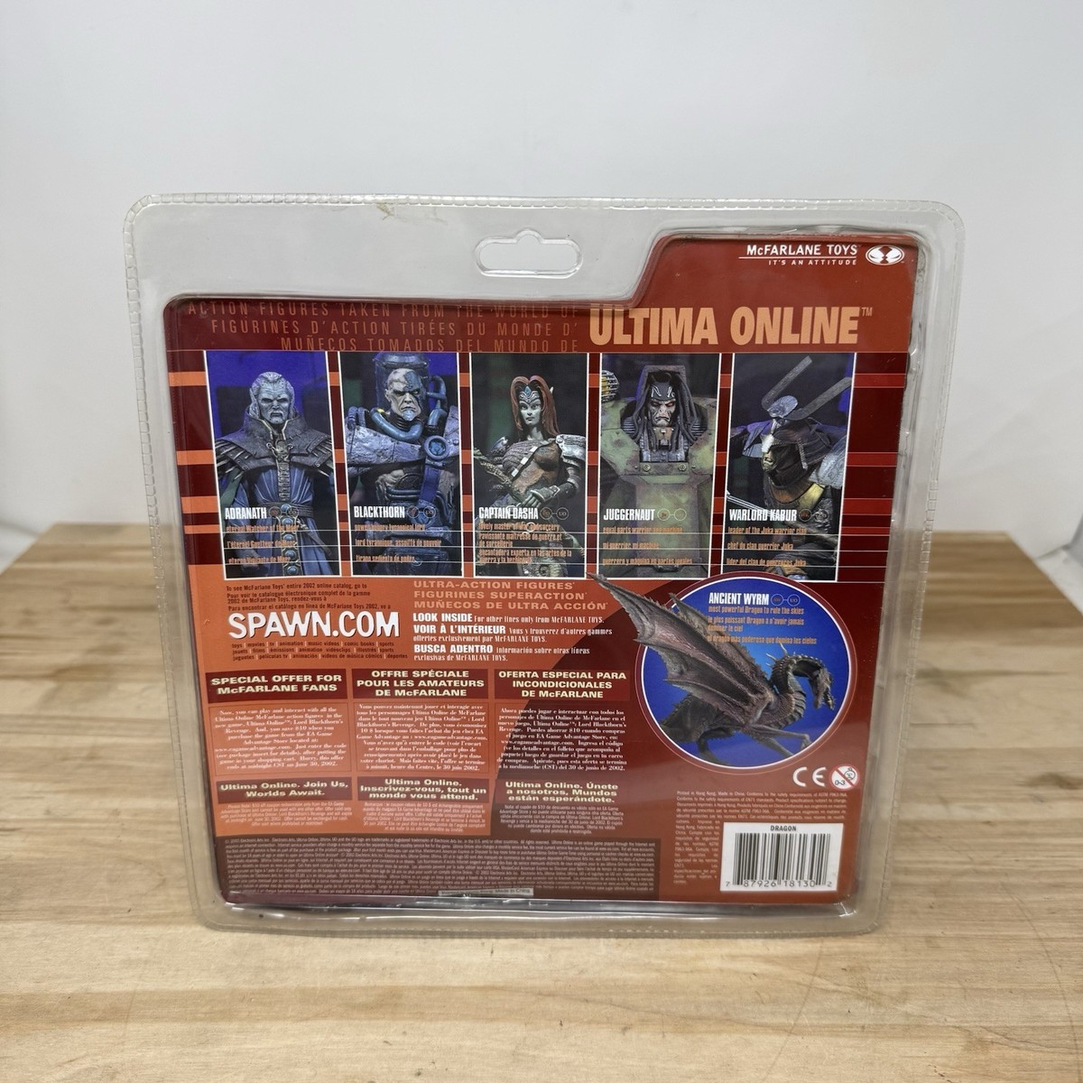 McFarlane Toys Ultima Online Ancient Wyrm dragon action figure