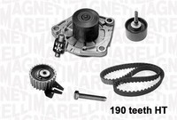 Magneti Marelli Wasserpumpe + Zahnriemensatz 341401040001 FüR Alfa Romeo Jeep