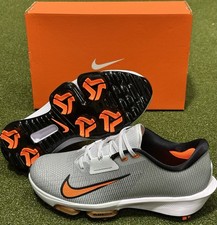 Zapatos de golf Nike Air Zoom Infinity Tour NEXT% 2 platino/naranja elige la talla NUEVO