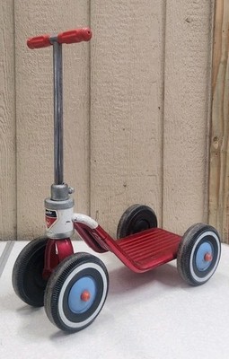 Vintage AMF Junior Wee Scooter Red Riding Toy | eBay