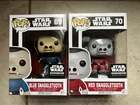 Funko Star Wars Blue 69 Chase Red 70 Snaggletooth Exclusive Vinyl Figure Lot ANH