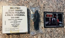 Vintage Star Wars Mailer w Sealed Darth Vader Baggie 4-Pack Mail away RARE ROTJ
