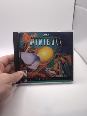 3-D Ultra Minigolf PC Scratch Free Tested Working