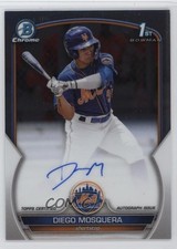 2023 Bowman Chrome Prospect Auto Diego Mosquera #CPA-DM Auto 5d5