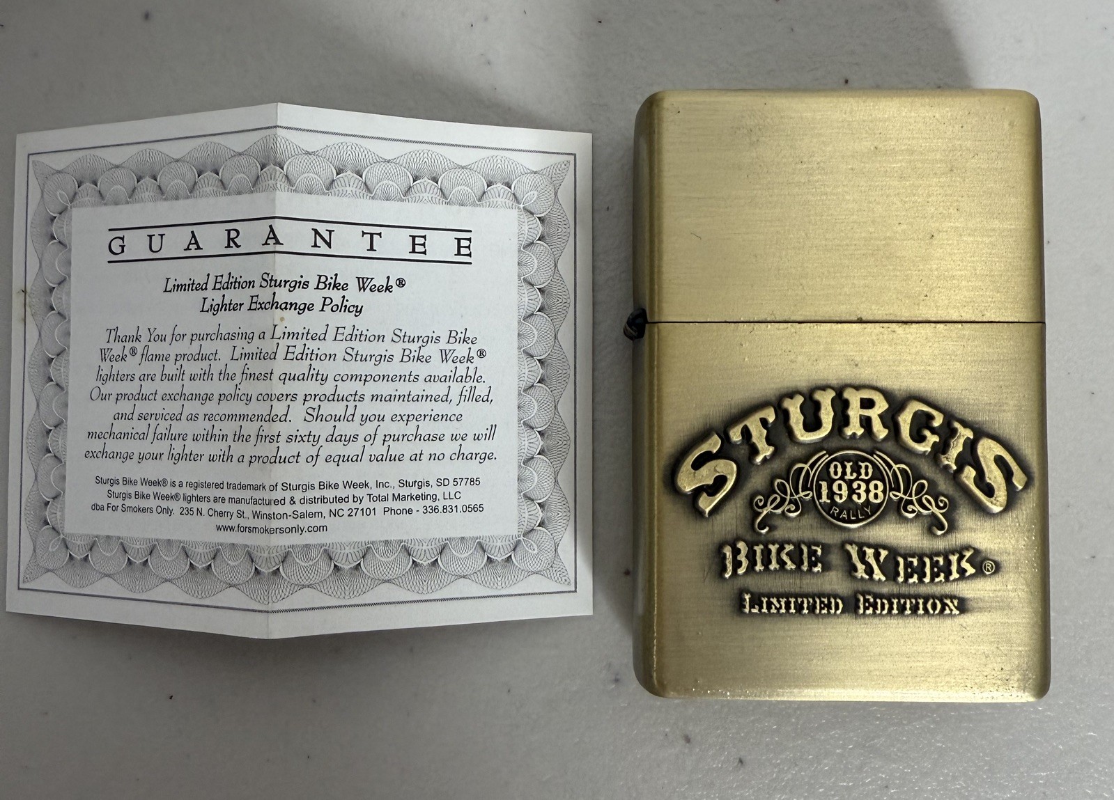 New With Guarantee. Sealed