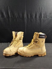 Herman Survivors Men's Big Timber II steel toe work boots Size 13 Tan Leather
