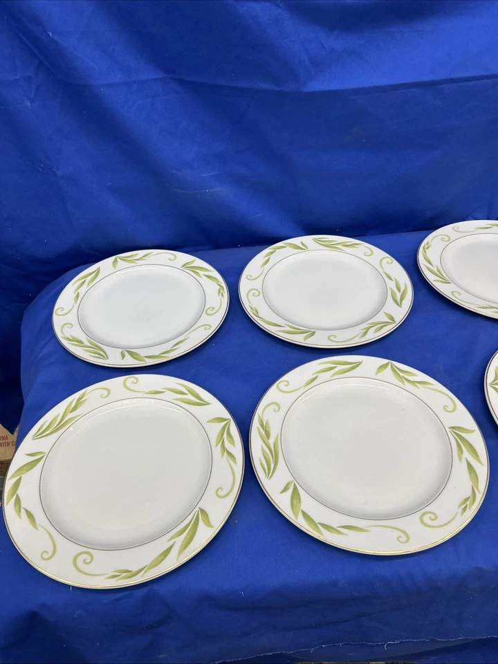 Juego de 8 platos de cena Bernardaud Frivole excelente estado Foto 2 de 4